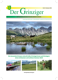 Gemeindezeitung Der Grinziger Ausgabe 53